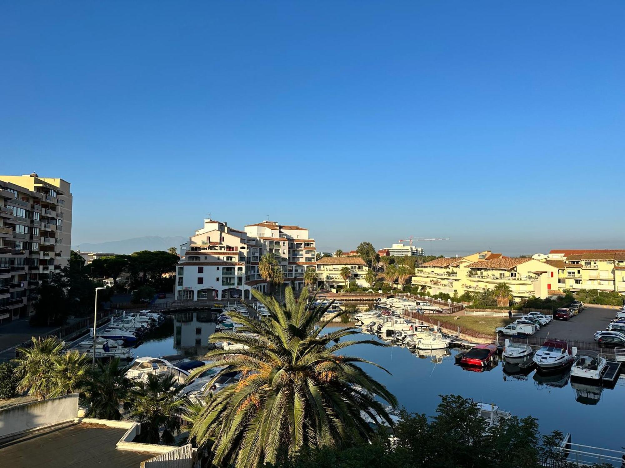 Appartement Studio Vue Sur La Marina Canet-en-Roussillon Exterior photo