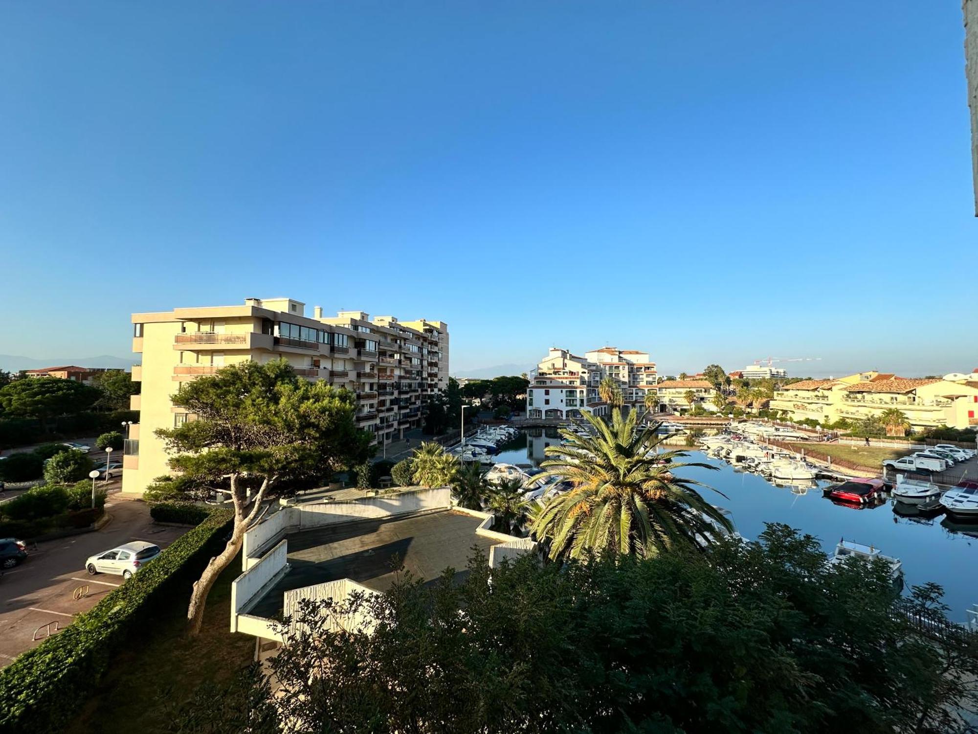 Appartement Studio Vue Sur La Marina Canet-en-Roussillon Exterior photo